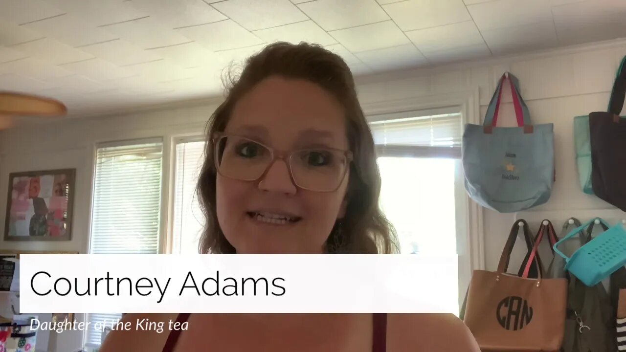 DAUGHTER OF THE KING TEA SET