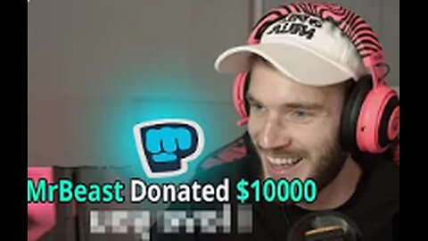 Donating $10000 To Pewdiepie