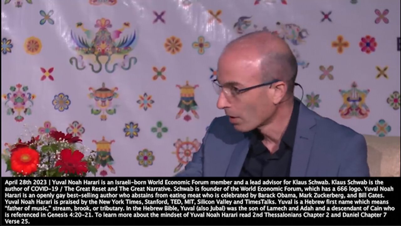 Yuval Noah Harari | What Technology Is Harari Developing? "Think About the Politician You Most Hate, Which Was the Worst In History from Your Perspective...What Would They Do with the Technologies That I AM Developing Right Now?"