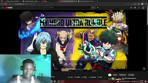 REACTION!!!My Hero Ultra Rumble - Announcement Trailer | PS4 Games