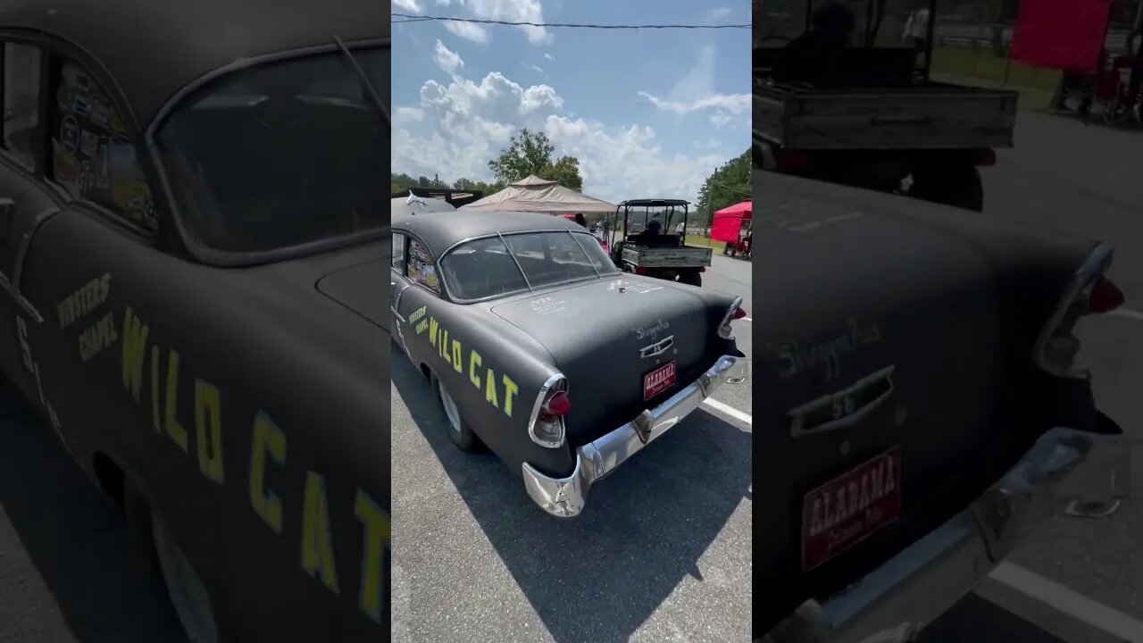 ‘56 Chevy Gasser Dual Quad 327 Stick Car!