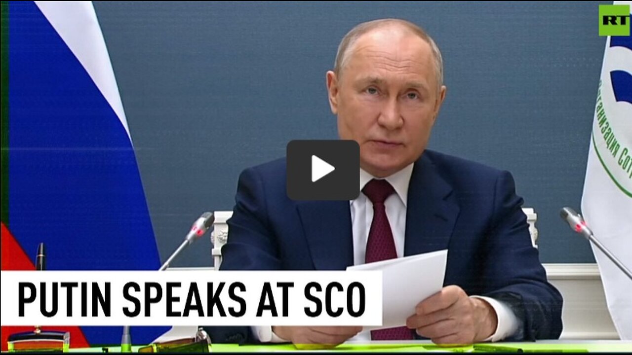 Putin speaks at SCO summit hosted by New Delhi