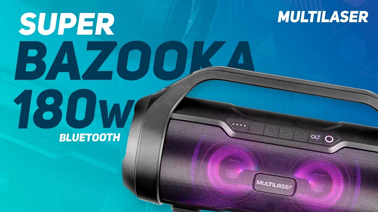 Super Bazooka Multilaser 180W - SP339