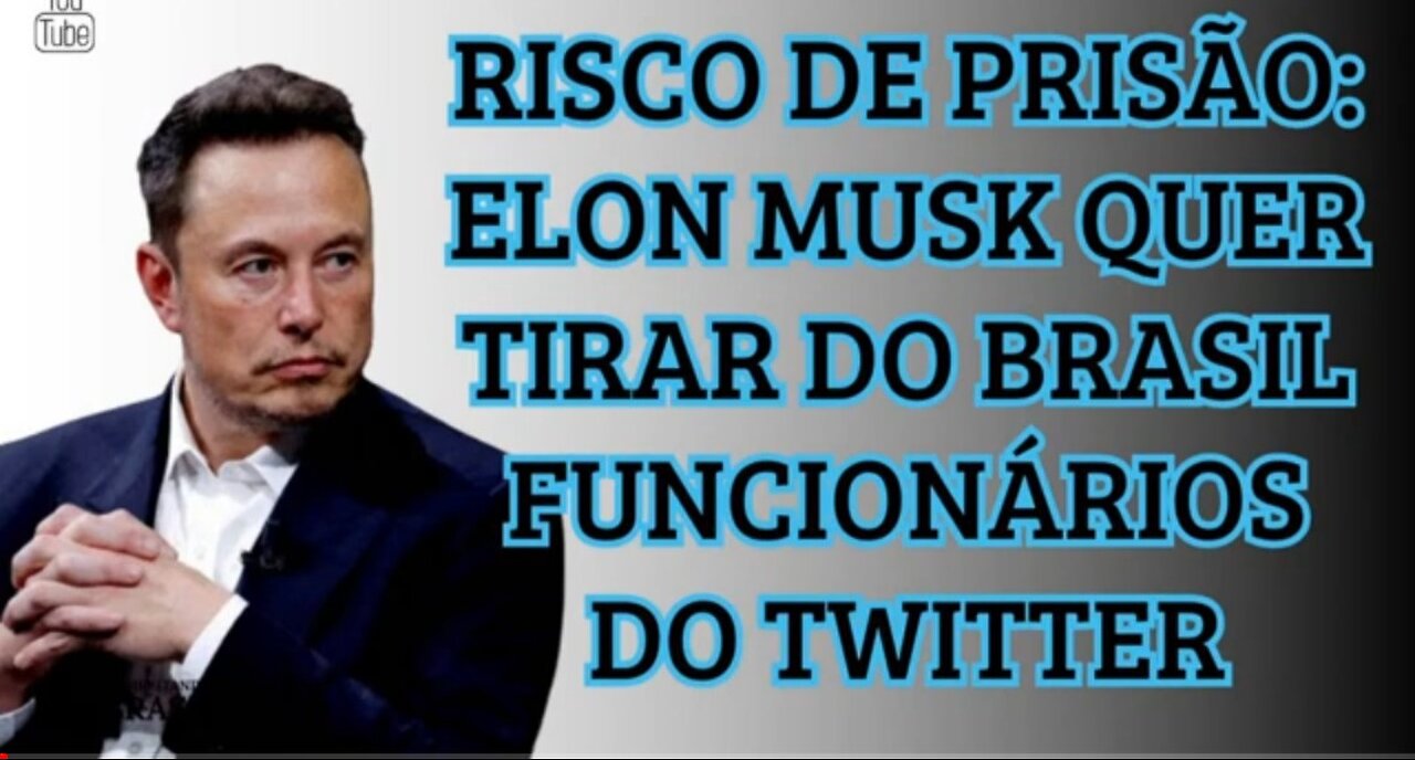 09.04.24 (MANHÃ) - Jornal da Bagaceira Brasil - RISCO DE PRISÃO: ELON MUSK QUER TIRAR FUNCIONARIOS