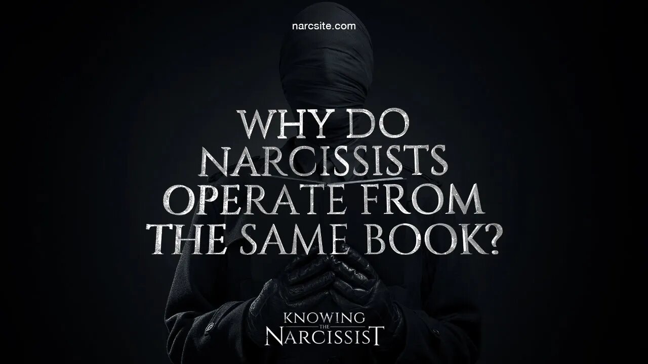 Why Do Narcissists Operate from the Same Book?