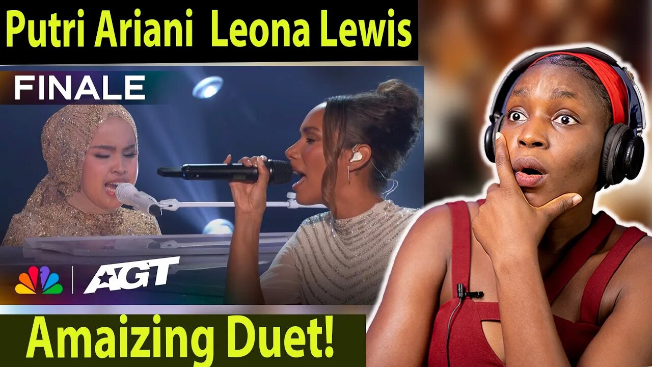 Putri Ariani and Leona Lewis deliver a stunning performance of "Run" | Finale | AGT 2023 | REACTION