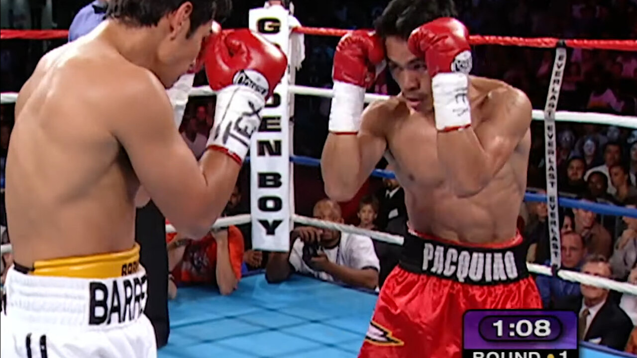 The Dawn of a SUPERSTAR: Manny Pacquiao vs. Marco Antonio Barrera 1