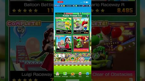 Mario Kart Tour - Cups All Completed Showcase (Mario vs. Luigi Tour 2023)