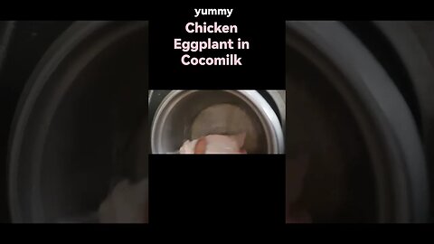 Eggplant in Coco Milk with Chicken #everyone