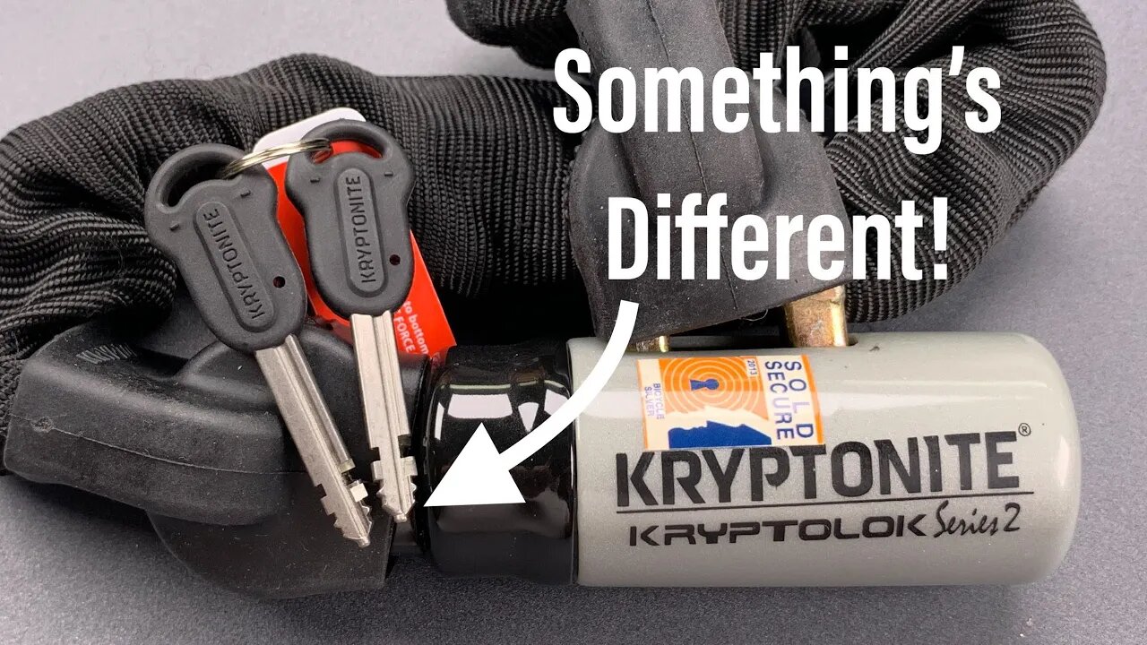 [972] A Strange Core in the Kryptolok Series 2 Bicycle Chain Lock