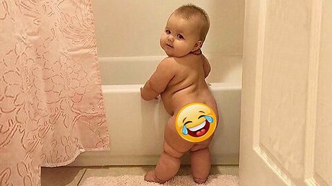 Try Not To Laugh _ When baby in the Bathroom and Funny Situations _ Funny Videos