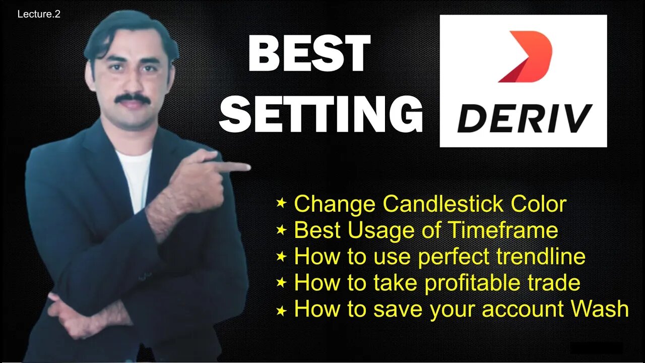 Deriv Basic setting with profitable trade|Template |trendline |support| resistance | deriv|trading