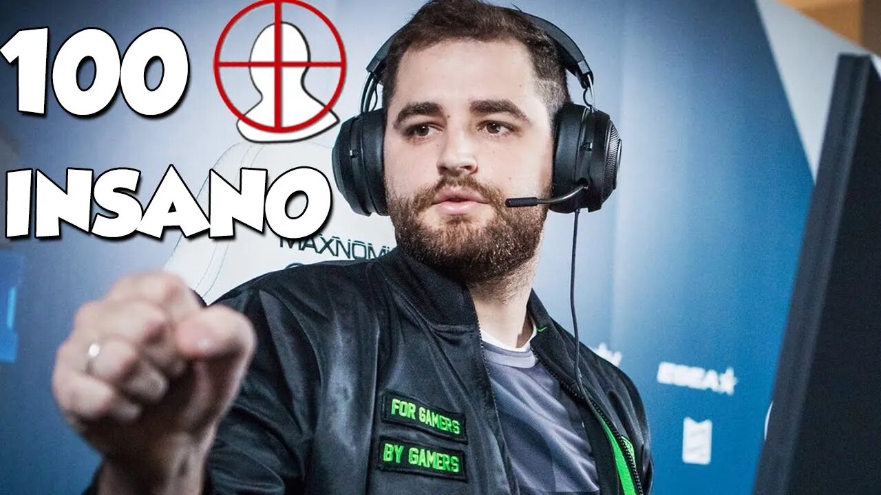 [EPICO] FALLEN fez 100 KILLS no CS GO! isso não é para amador