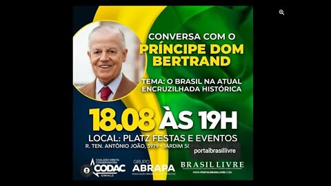 Conversa com Dom Betrand dia 18/08