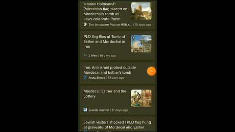 JACOB VS ESAU. JEW HATRED IN IRAN. TOMBS OF ESTHER AND MORDECAI VANDALIZED. HAMAN THE AMALEKITE