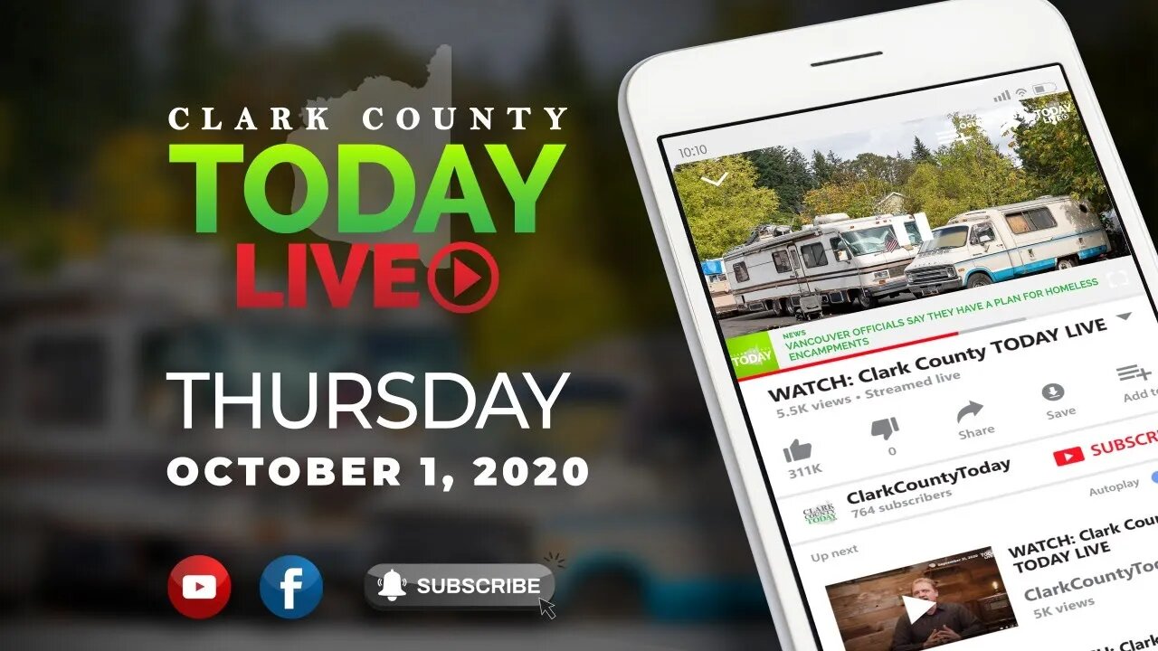 WATCH: Clark County TODAY LIVE • Thursday, October 1, 2020