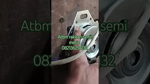 ATBM RAKITAN SEMI MESIN 082136254132 | power loom | Alat tenun #homemade #diy #atbm #powerloom