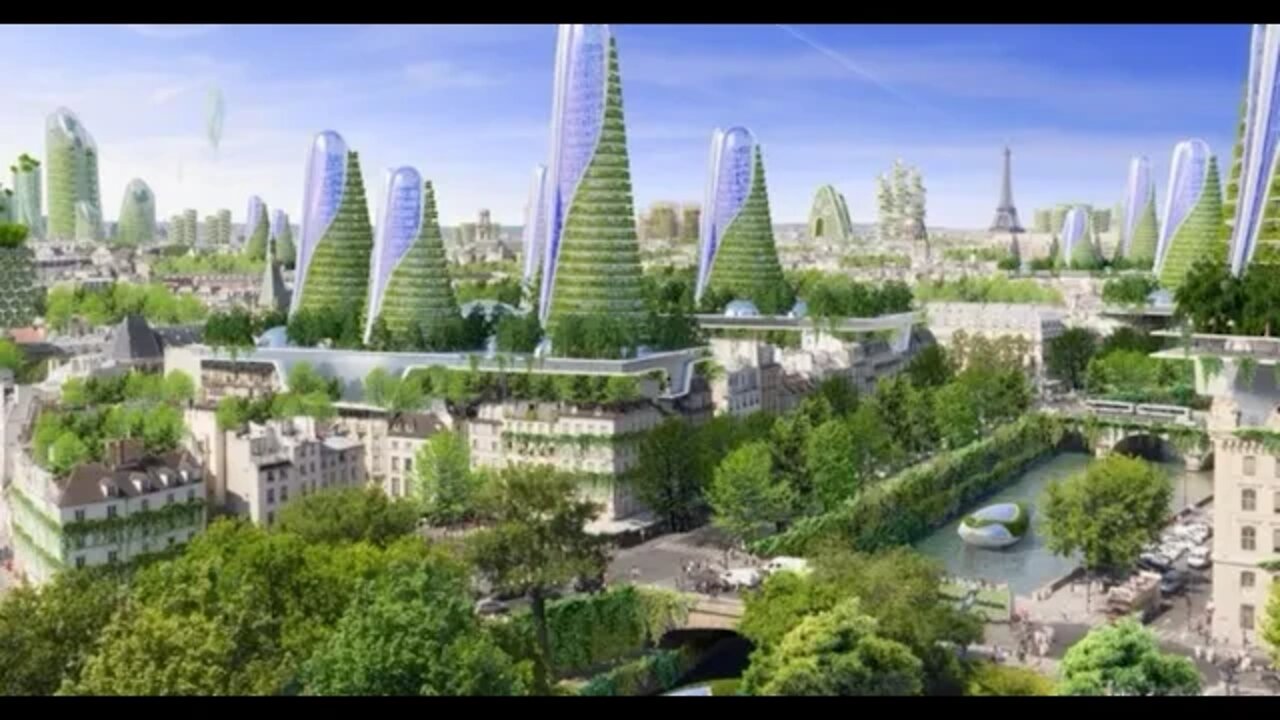 Green Energy Forest Cities Powered By Renewables And Sustainability Can Reverse Climate Change =)