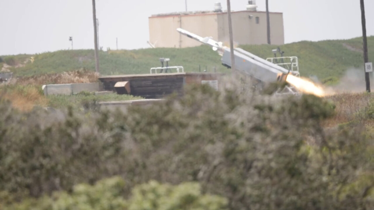 B-roll: 2nd Bn., 11th Marines becomes first Marine unit to fire NMESIS missiles
