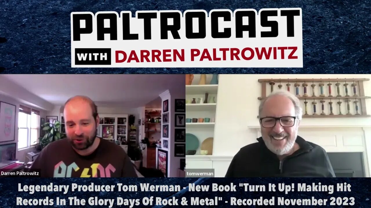 Legendary Producer Tom Werman On New Book "Turn It Up," Twisted Sister, Dokken, Motley Crue & More