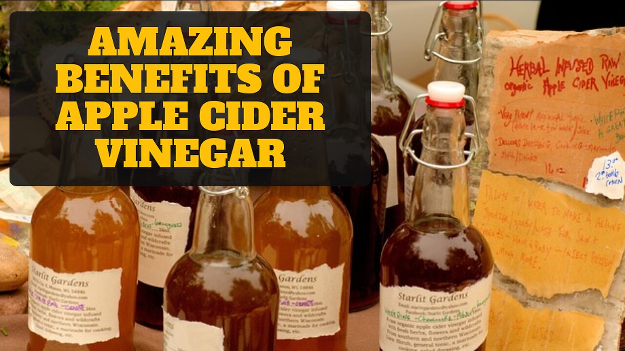 Amazing benefits of Apple Cider Vinegar (ACV)