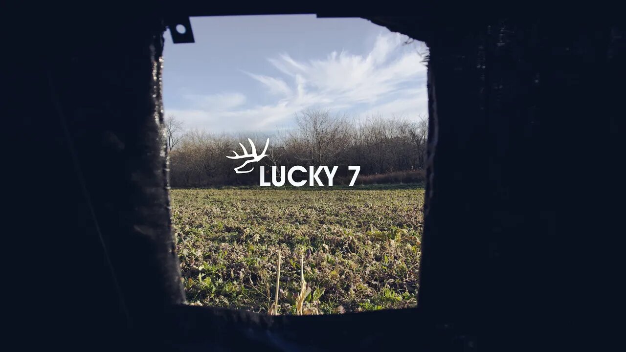 Emotional Journey for HUGE Kansas 7pt Whitetail Buck - "Lucky 7" HB9.10