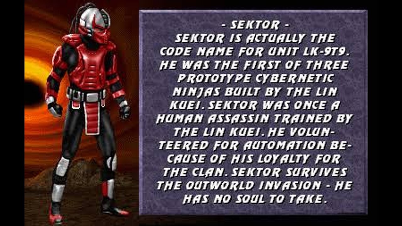 MORTAL KOMBAT 3 ARCADE SEKTOR