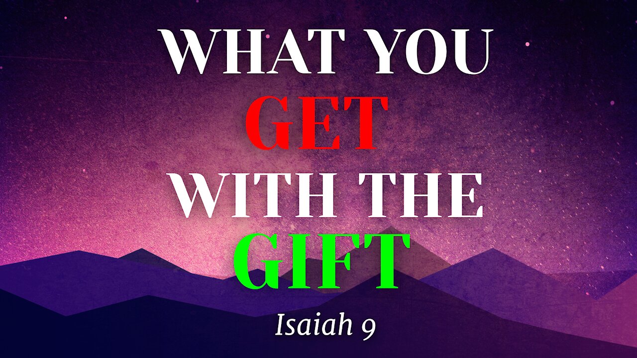 What You Get with the Gift