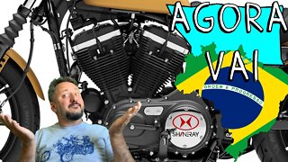 Agora VAI SHINERAY: MOTO CUSTOM V-1200cc NO BRASIL, FATO OU FAKE?