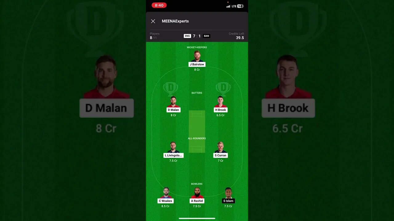 ENG vs BAN Dream11 Prediction ENG vs BANDream11|ENG vs BAN Dream11 Team!