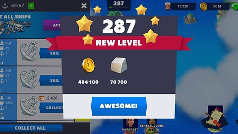 Seaport Level 286 gameplay