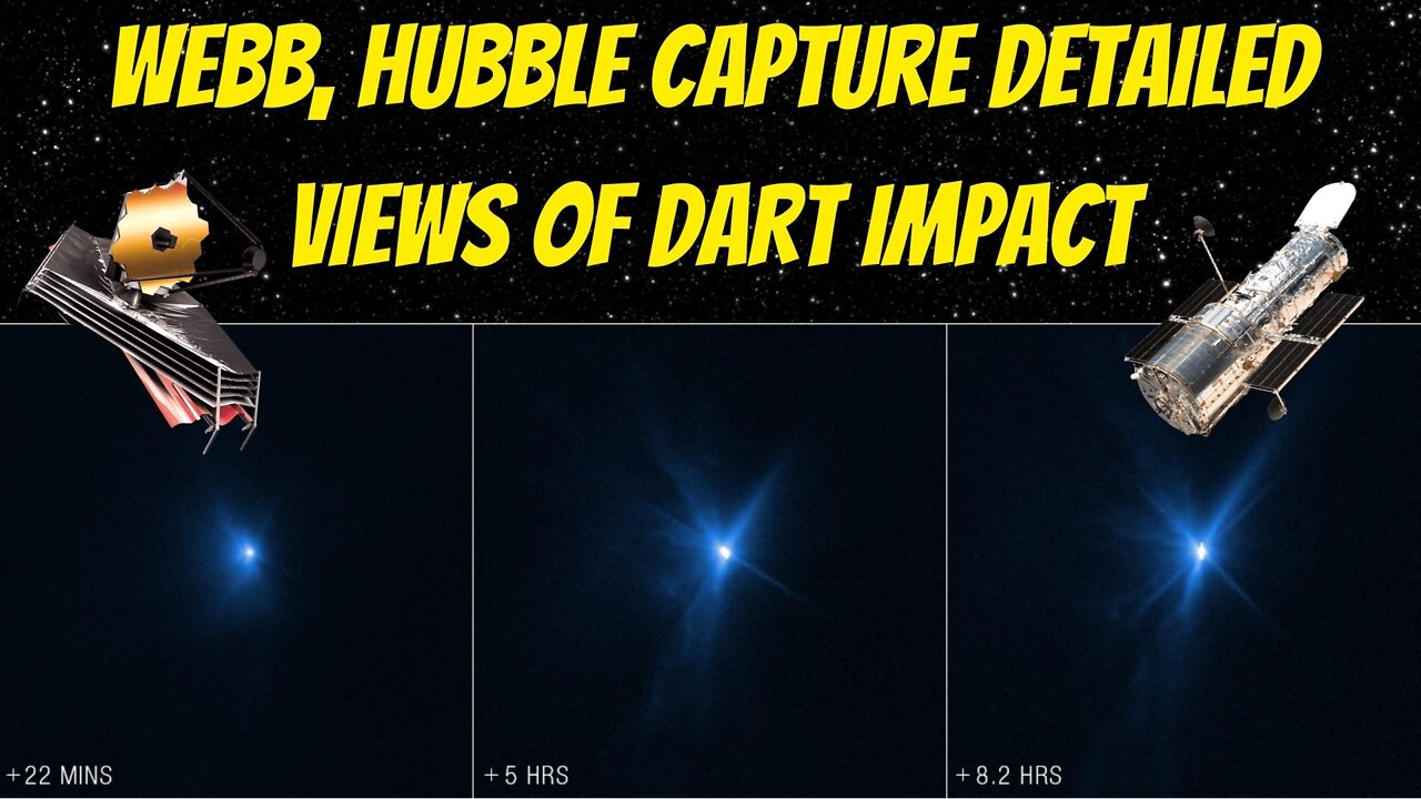 Webb, Hubble Capture Detailed Views of DART Impact