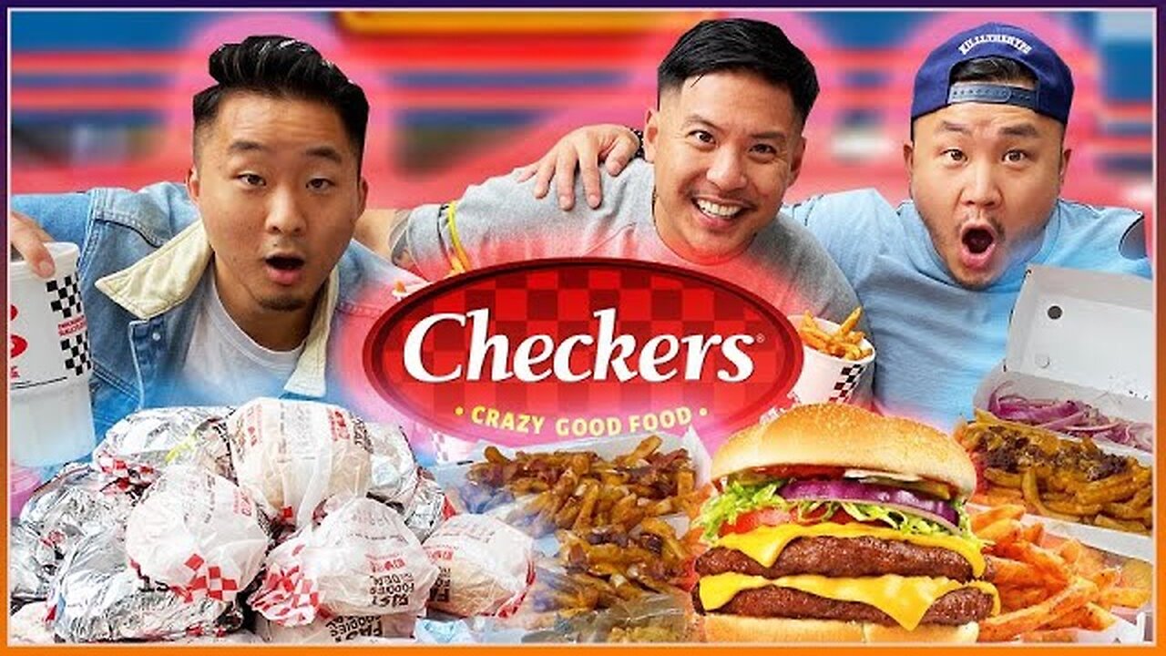 Is CHECKER'S & RALLY'S Fast Food's BEST KEPT SECRET?! (ENTIRE MENU)