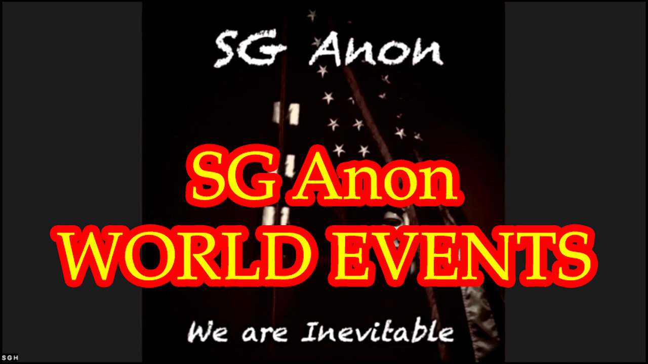 SG Anon WORLD EVENTS Cabal Crash, FREE ENERGY [DS] Hides from You & SOVEREIGNTY for Nations