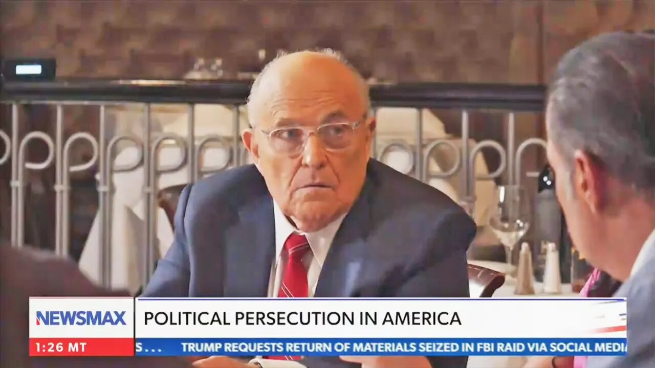 Rudy Giuliani: Trump in Danger Deep State Will Kill Him
