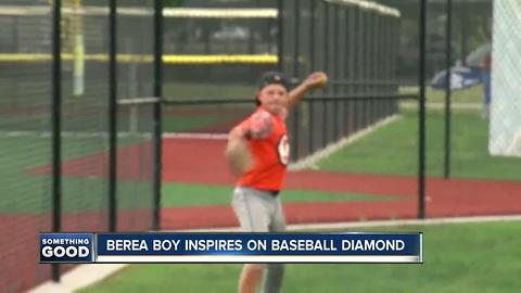 Berea boy inspires us all with his love of baseballv