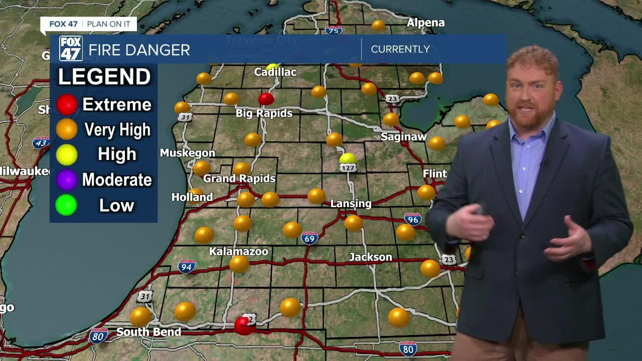 Warmth comes at a cost in April - Fire Weather Watch issued