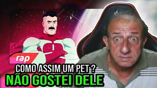 MEU PAI REAGINDO ao Rap do Omni-Man (Invencível) - OLHEM PRO CÉU | NERD HITS | REACT