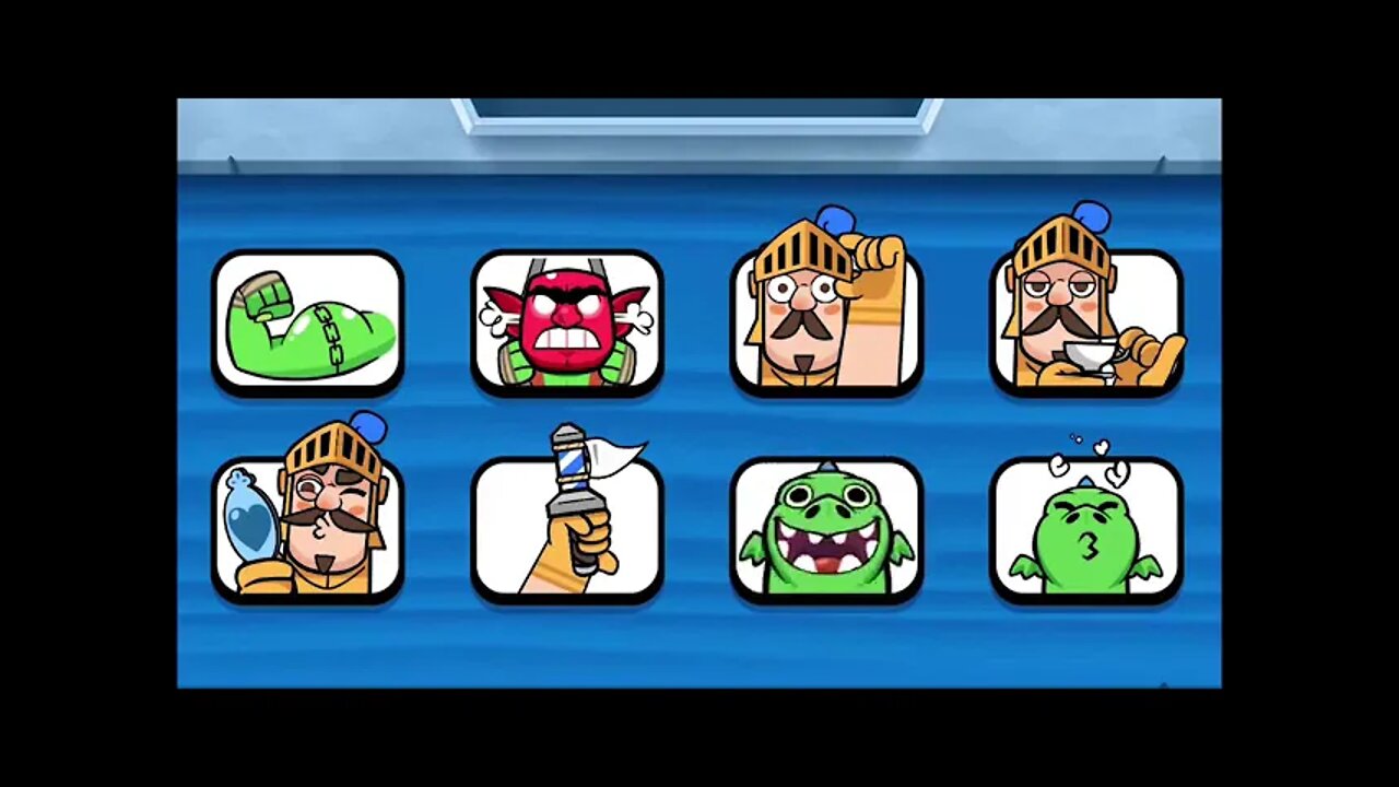 EMOTES CLASH ROYALE - SÓ TEM EMOTE TOP