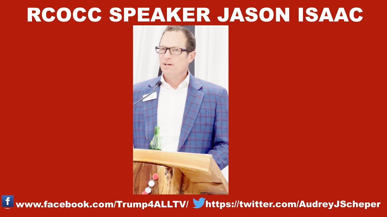 RCOCC Speaker Jason Isaac