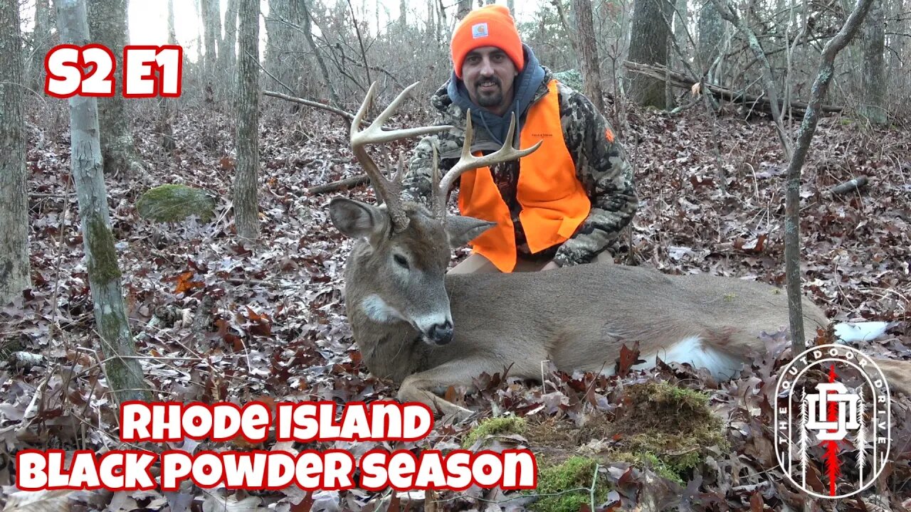 First buck with a muzzleloader!!! || S2 E1 || Rhode Island Deer Hunting