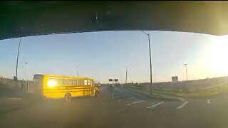 Bus Driver Takes A Bad Turn