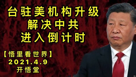 KWT1478台驻美机构升级，解决中共进入倒计时20210409-7【悟里看世界】