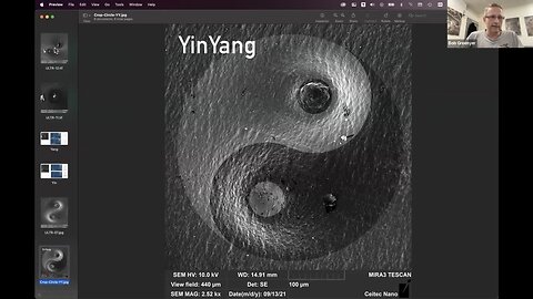 Ultrasound @ 43khz results in visible resonant interaction upon a sheet of aluminium in water.