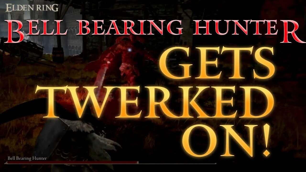 How to Beat the Bell Bearing Hunter in Leyndell (and Twerk On Him) | Elden Ring