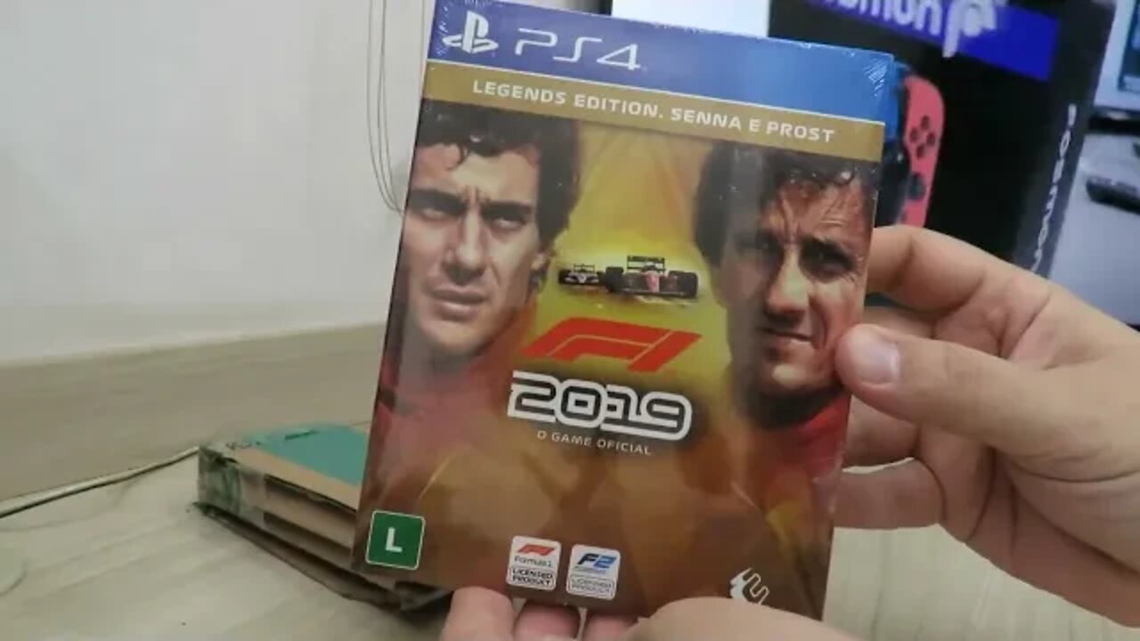 F1 2019 Legends Edition - Senna e Prost - PS4 - Playstation 4 - Formula 1