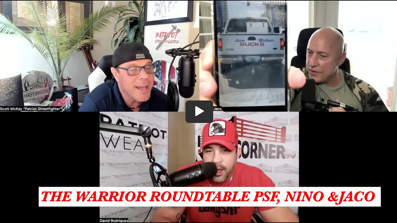 PSF, NINO, & JACO HOLD A ROUNDTABLE. It's your constitutional right to form and belong to a militia.