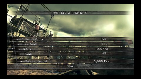 PS4 Resident Evil 5 Mercenaries United Solo Public Assembly Sheva Business 150 kills