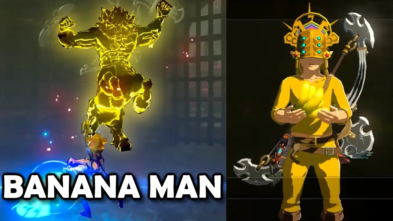 BANANA MAN RETURNS! (Lynel Fight, Yiga Hideout) | Breath of the WIld | Zelda BotW | Basement