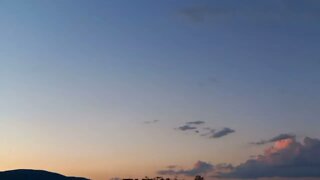 Beautiful Clouds Just After Sunset